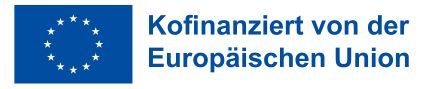 Kofinanziert von der Euroäischen Union